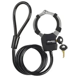 MASTER LOCK Street Cuff Schwarz 1000 mm Kabelschloss