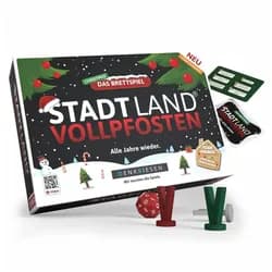 Denkriesen Spiel DENKRIESEN - STADT LAND VOLLPFOSTEN® Das Brettspiel Christm