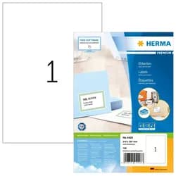 HERMA Etiketten 4428 weiß 210,0 x 297,0 mm
