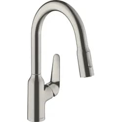 hansgrohe Küchenarmatur Focus M42 Küchenmischer 180 2jet mit Ausziehbrause