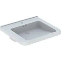 Geberit Waschtisch Dejuna, B: 600, T: 550 mm, 128660000, weiss 128660000