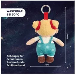 Haba Stoffpuppe Stoffpuppe Schlüsselanhänger Mini - Tilli 2014984001