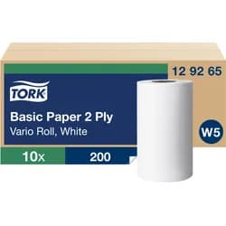 TORK Putztuchrollen 2-lagig hochweiß