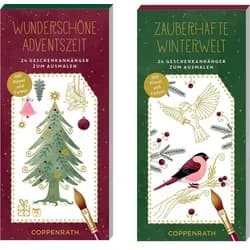 Kreativ-Adventskalender - Wunderschöne Adventszeit / Zauberhafte Winterwelt