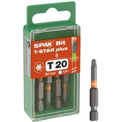 SPAX Bits T20 T-STAR Plus, 5St.