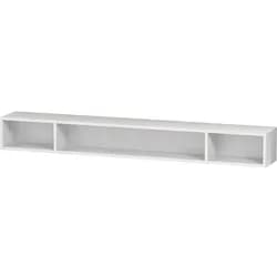 Duravit Regalelement L-Cube 100x14cm, Ei natur, 3 Fächer, horizontal