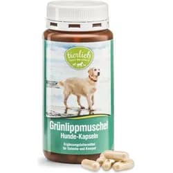 Grünlippmuschel 500 mg Kapseln für Hunde