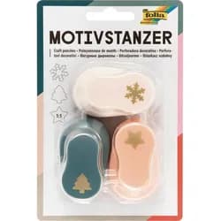 folia Motivlocher-Set Weihnachten