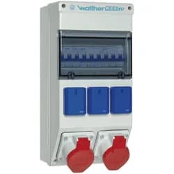 WALTHER-WERKE Steckdosenkombination