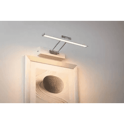 Bilderleuchte Beam Thirty in Weiß/Chromfarben max. 5 W