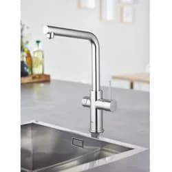 GROHE Blue Home L-Auslauf Starter Kit - Silber