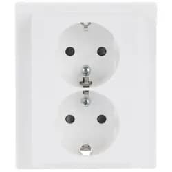 Busch-Jaeger SCHUKO-Doppelsteckdose 202 EUJB-84