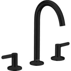 AXOR 48050670 3-Loch Waschtischarmatur 170 Axor One - Schwarz