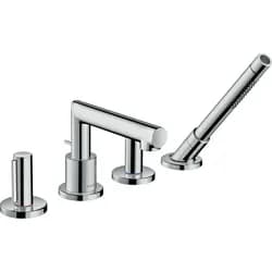 Axor Uno 4-Loch Wannenrandarmatur 45444000 chrom, mit Zerogriff