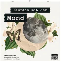 NEUMANN Wandkalender Einfach mit dem Mond 2027