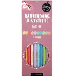 Coppenrath Filzstift Radierbare Buntstifte Pastell bunt
