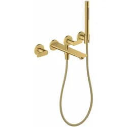 AXOR 49480990 3-Loch Fertigset Wannemisch.Wand UP - Gold