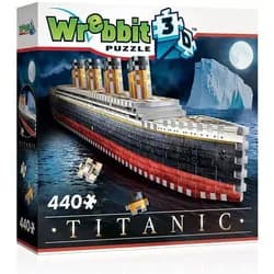 JH-Products Puzzle Titanic (440 Teile) - 3D-Puzzle, 440 Puzzleteile