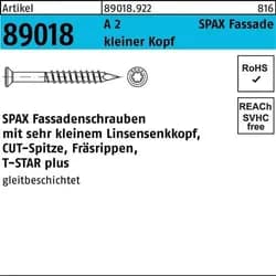 SPAX® Fassadenschrauben A2 T15 4,5x70 100 St.