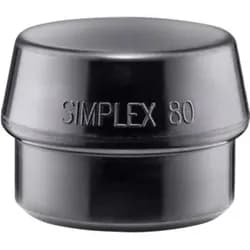 HALDER Schonhammerkopf SIMPLEX Gummi 80mm
