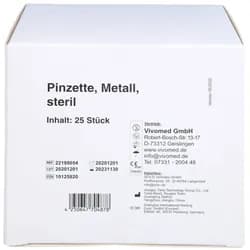 Einmal Pinzette Metall STE