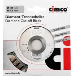 Cimco, Sägeblatt, Diamanttrennscheibe