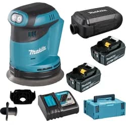 Makita DBO180RTJ Akku-Exzenterschleifer