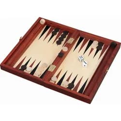 goki Spiel Backgammon, Strategiespiel, im praktischen Holzkasten