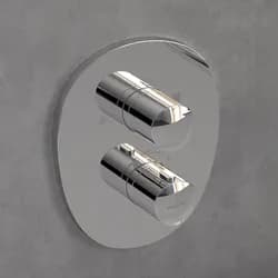 V&B Fertigmontageset ANTAO UP-Thermostat m 2-W-Mengenregul., chr