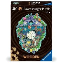 Ravensburger Puzzle Wooden Puzzle 300 Teile - Kuckucksuhr, Puzzleteile