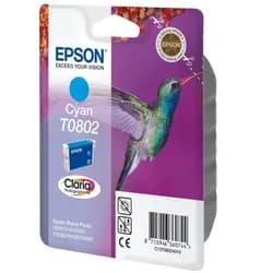 Epson Tintenpatrone »T080240« Nr. T0802 blau