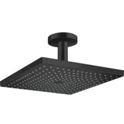 hansgrohe Kopfbrause Raindance E 300 x 300 mm matt schwarz EcoSmart 7,4 l/min