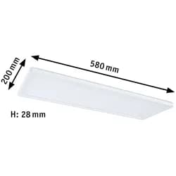Paulmann LED Panel Atria Shine - Weiß