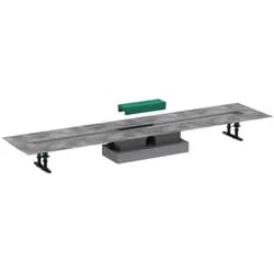 hansgrohe uBox universal Komplettset 1200mm, f fl. Inst. f Duschrin. Fertigs