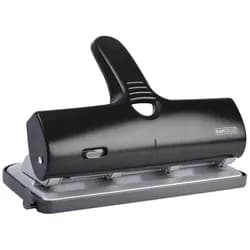 Rapesco Doppellocher ALU-40 1293 40Blatt 4fach-Lochung schwarz