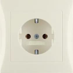 Berker SCHUKO-Steckdose ws/gl 47428982