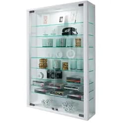 VCM Vitrine »Vitrosa Mini« weiß, 59x90x18 cm