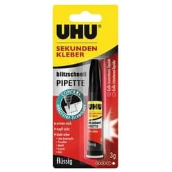 UHU Sekundenkleber »45570« weiß