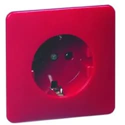 Peha Steckdose D 80.6511 ROT