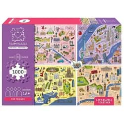 Puzzle City Trip, 1000 Puzzleteile