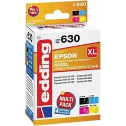 Edding, Druckerpatrone, Tinte Kombi-Pack (BK)