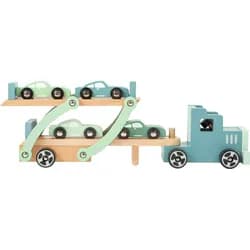 Small Foot Spielzeug-Eisenbahn Autotransporter Chicago