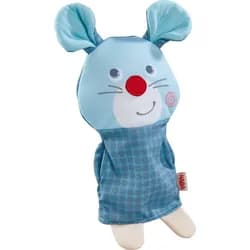 Haba Babypuppe HABA 306235 - Fingerspielpuppe Maus, Handpuppe, Stoff, 28 cm