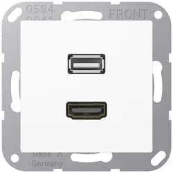 Jung Multimedia-Anschluss aws MA A 1163 WW