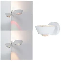 Wandleuchte Sabik in Weiß max. 9 Watt Wandlampe