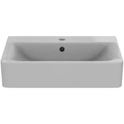 IS Waschtisch Connect Cube, 1Hl., m.Ül., 600x460x175mm, Weiß