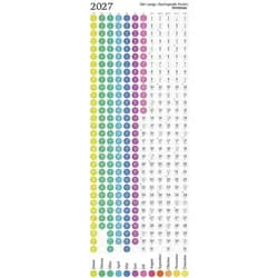 NEUMANN Wandkalender Der Lange Springende Punkt weiß 2027
