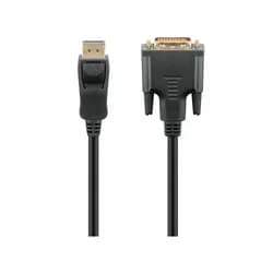 goobay DVI-Adapterkabel schwarz