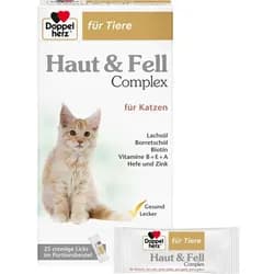 Doppelherz für Tiere Haut & Fell Complex 25 St