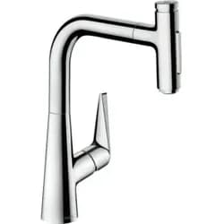 hansgrohe Talis Küchenarmatur 72824000 chrom, Ausziehbrause, 2et